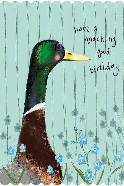 Bild von MALLARDS BIRTHDAY CARD