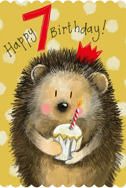 Bild von 7TH BIRTHDAY CARD