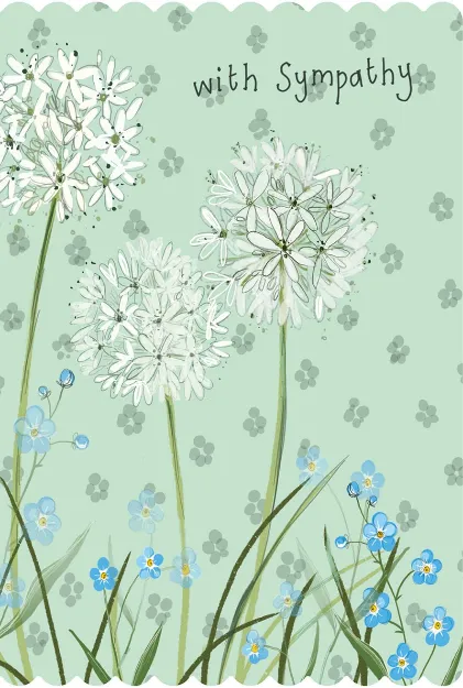 Bild von FORGET ME NOTS SYMPATHY CARD