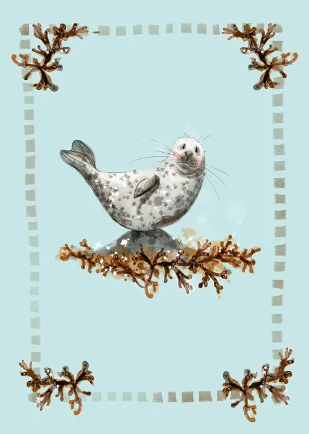 Bild von SEAL PUP BLANK CARD