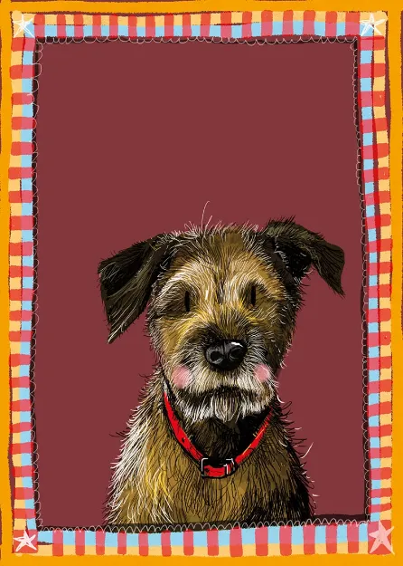 Bild von WOODY BLANK CARD