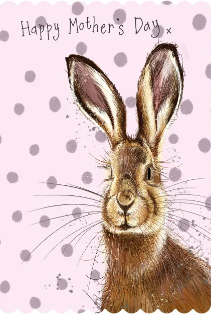 Bild von HARE MOTHER'S DAY CARD