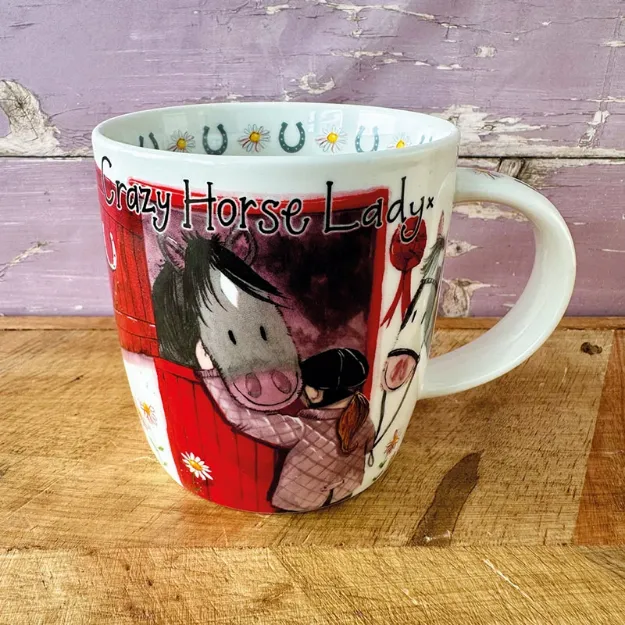 Bild von CRAZY HORSE LADY MUG