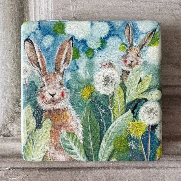 Bild von LITTLE RABBITS COMPACT MIRROR