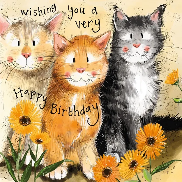 Bild von IN THE MARIGOLDS BIRTHDAY CARD