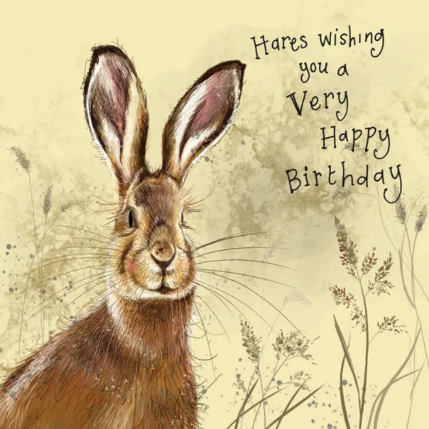 Bild von MARCH HARE BIRTHDAY CARD