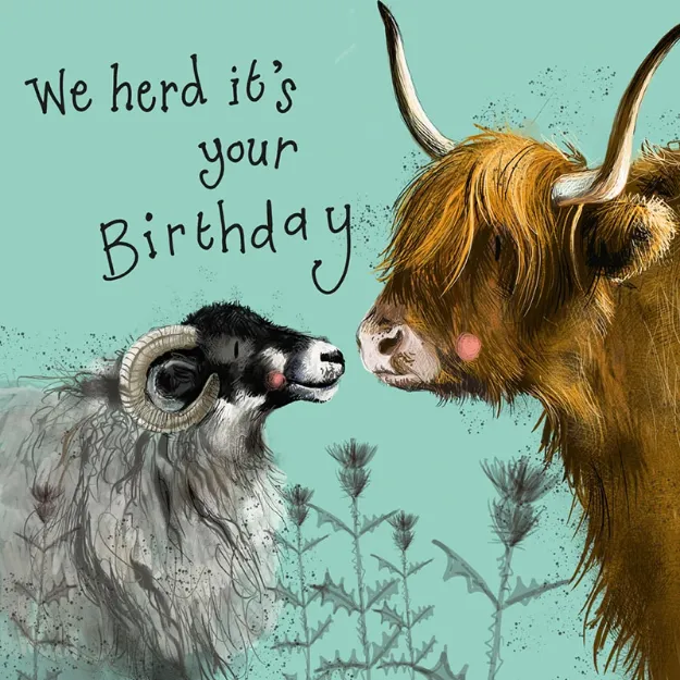 Bild von FARMYARD FRIENDS BIRTHDAY CARD