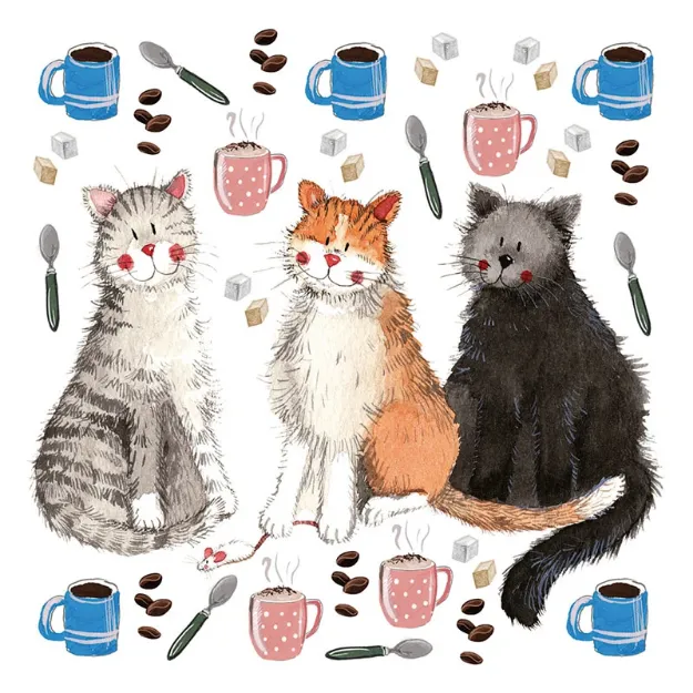 Bild von CAT AND COFFEE COASTER