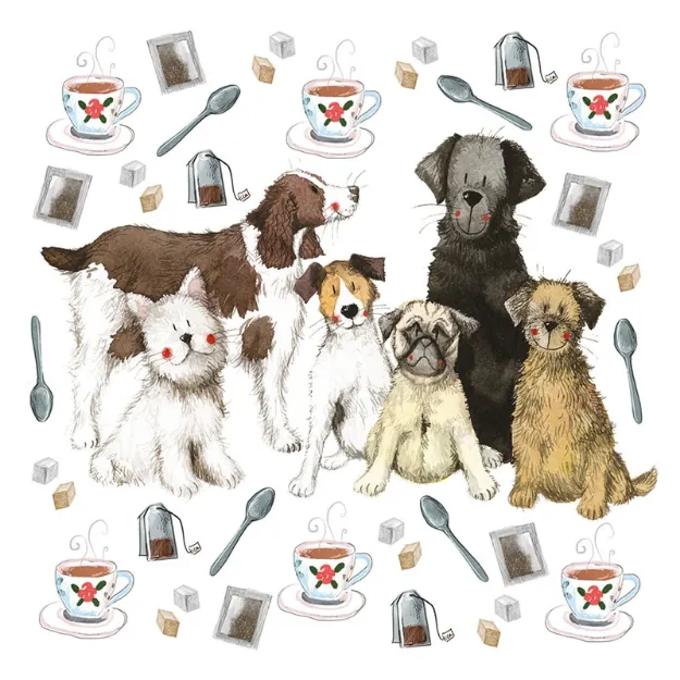 Bild von DOG AND TEA COASTER