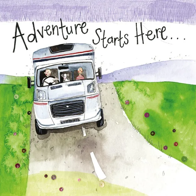 Bild von ADVENTURE STARTS HERE MINI MAGNETIC NOTEPAD