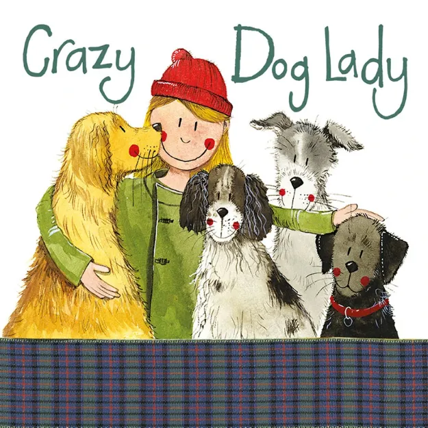 Bild von CRAZY DOG LADY MINI MAGNETIC NOTEPAD