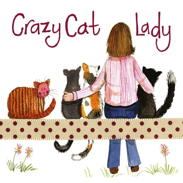 Bild von CRAZY CAT LADY MINI MAGNETIC NOTEPAD