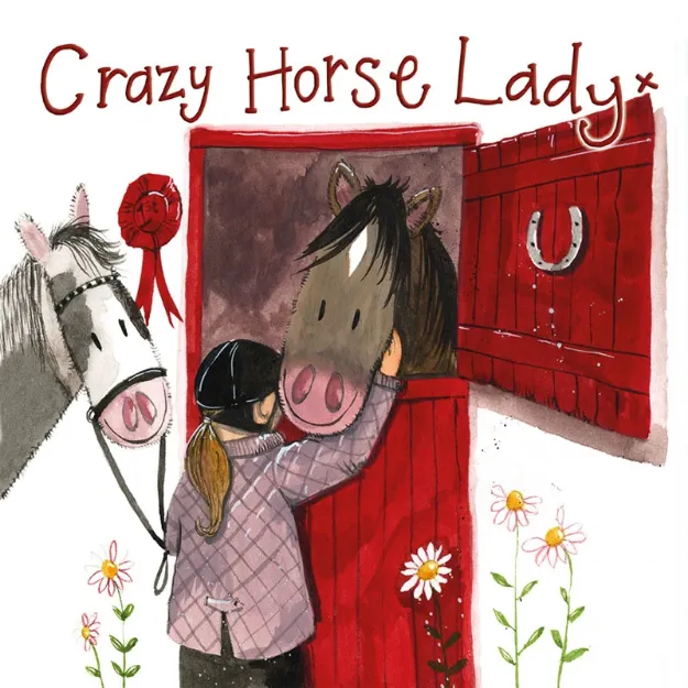 Bild von CRAZY HORSE LADY MINI MAGNETIC NOTEPAD