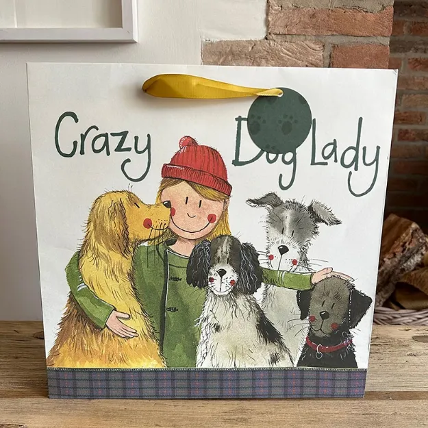 Bild von CRAZY DOG LADY GIFT BAG LARGE