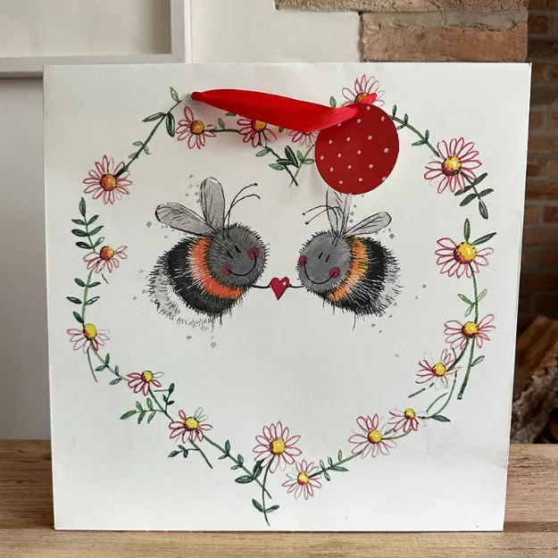 Bild von BEES AND HEART GIFT BAG LARGE