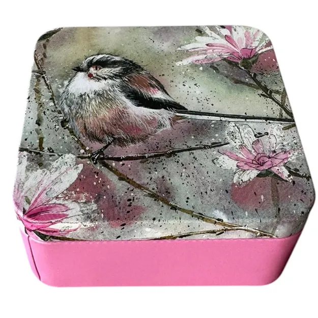 Bild von LONG TAILED TIT MEDIUM SQUARE TIN