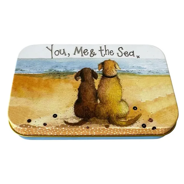 Bild von YOU, ME AND THE SEA SMALL RECTANGULAR TIN