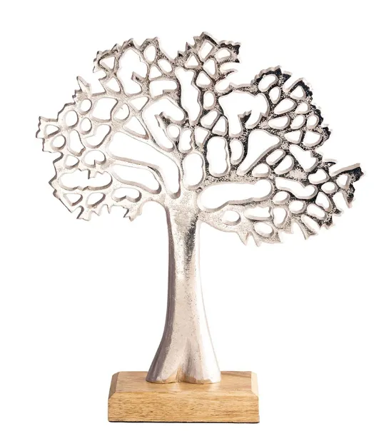 Bild von Ambiente Element Baum des Lebens silbern