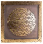 Bild von Energiebild Blume des Lebens aus MDF