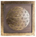 Bild von Energiebild Blume des Lebens aus MDF