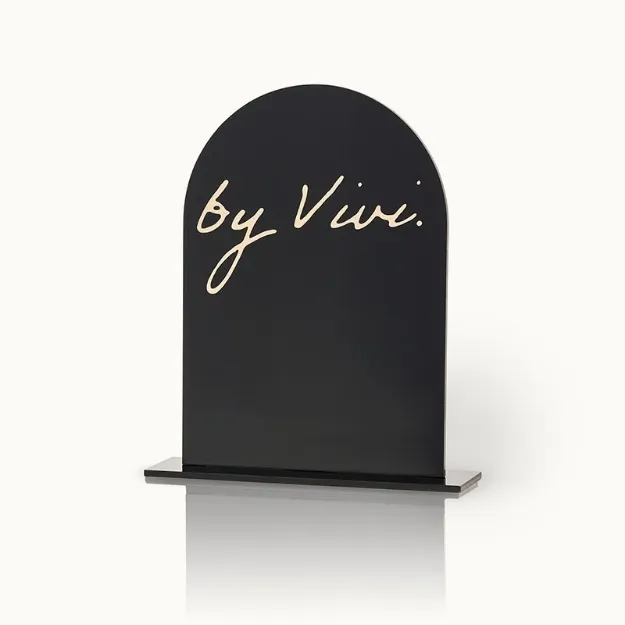 Bild von Logoständer Schwarz - by vivi.