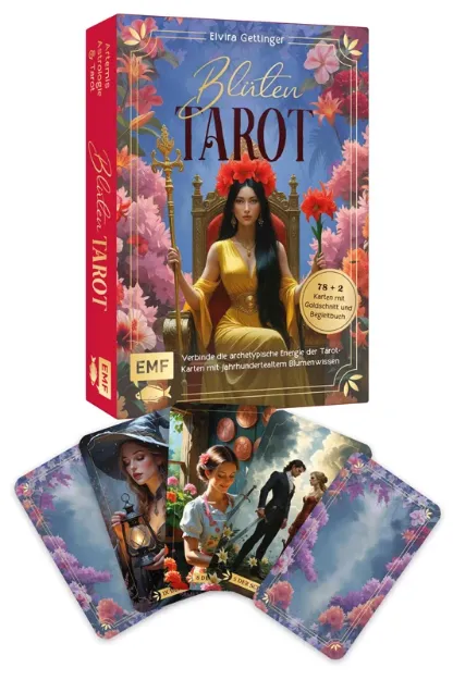 Bild von Gettinger E: Tarot-Kartenset:Blütentarot | Verbinde die archetypisch