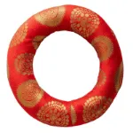 Bild von Klangschalenkissen 21 cm, rot