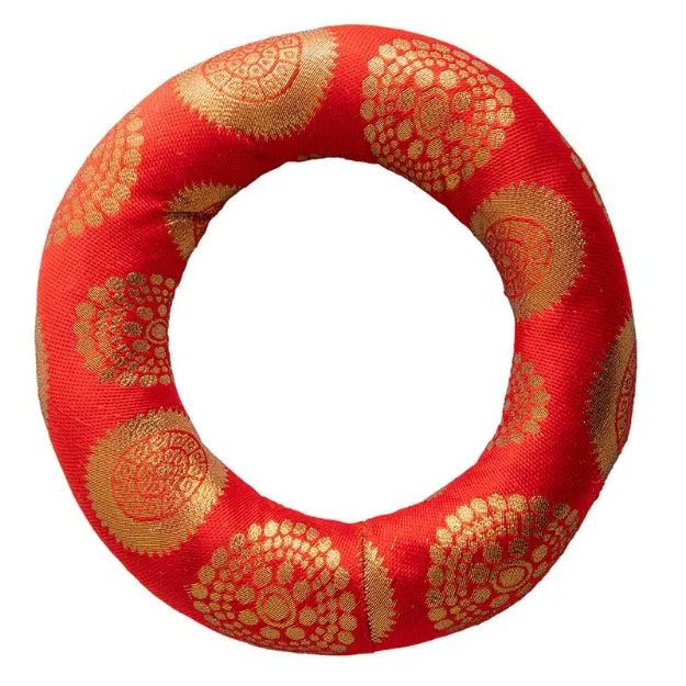 Bild von Klangschalenkissen 21 cm, rot
