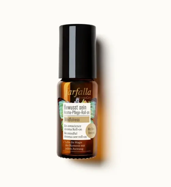 Bild von Mindfulness, Bewusst sein Aroma-Pflege-Roll-on, 10ml  von farfalla