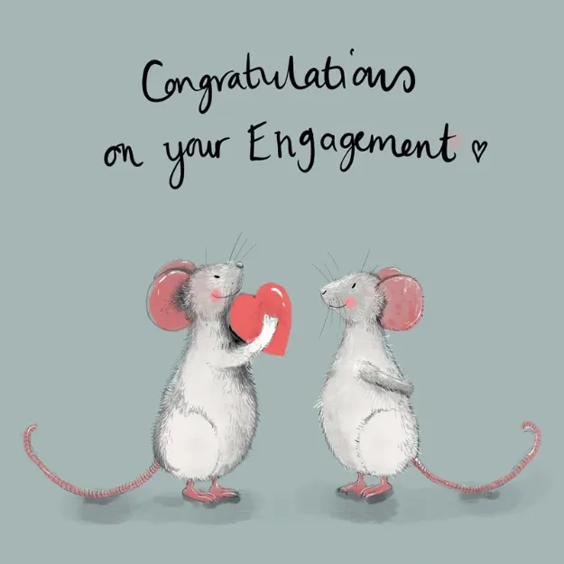 Bild von GIVE YOU MY HEART ENGAGEMENT CARD