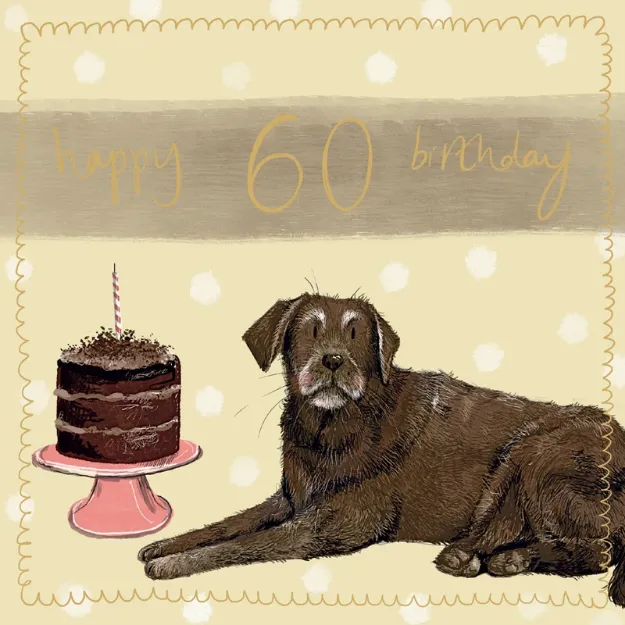 Bild von 60 TODAY LARGE SPARKLE CARD