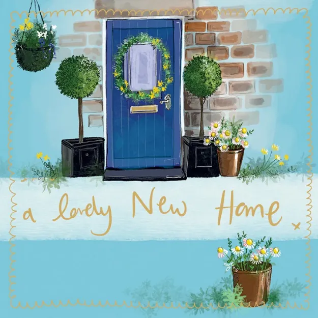 Bild von NEW HOME LARGE SPARKLE CARD