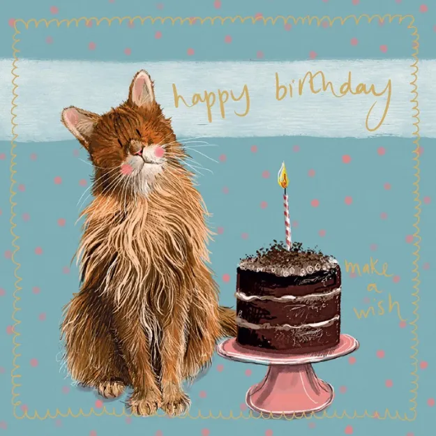 Bild von CAT AND CAKE LITTLE SPARKLE CARD