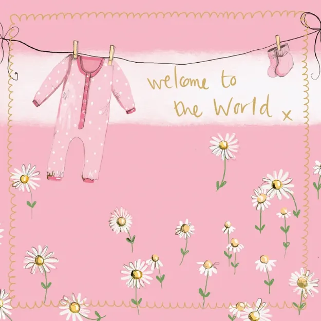 Bild von WELCOME LITTLE SPARKLE CARD