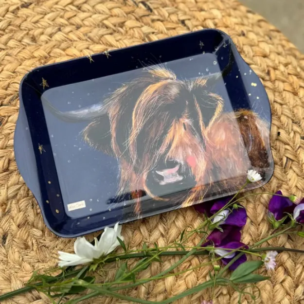 Bild von SMALL HIGHLAND COW TRAY