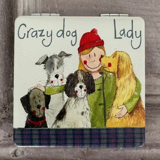 Bild von CRAZY DOG LADY COMPACT MIRROR