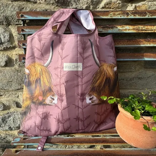 Bild von HIGHLAND COW REUSABLE SHOPPING BAG