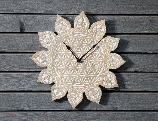 Bild von Energie-Uhr Lebensblume