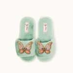 Bild von Brosche für Slipper: Schmetterling - by vivi.