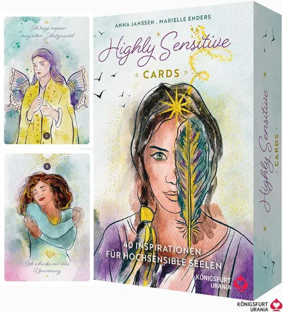 Bild von Janssen, Anna: Highly Sensitive Cards - 40 Inspirationen für hochsensible Seelen