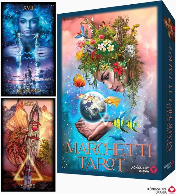 Bild von Marchetti, Ciro: Marchetti Tarot - Folge deiner Intuition!