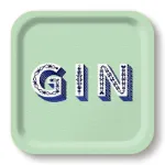 Bild von Asta Barrington Gin/mint Tray 20x20cm - Jamida of Sweden
