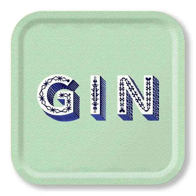 Bild von Asta Barrington Gin/mint Tray 32x32 - Jamida of Sweden