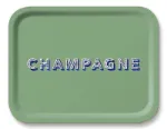 Bild von Asta Barrington Champagne/ sage green Tray 36x28cm - Jamida of Sweden