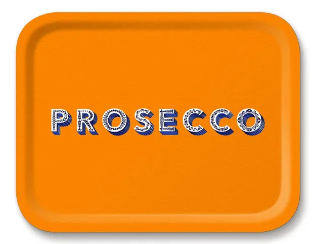 Bild von Asta Barrington Prosecco / satsuma orange Tray 36x28cm - Jamida of Sweden