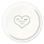 Bild von Asta Barrington Champagne/ sage green Tray Ø 31 - Jamida of Sweden