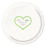 Bild von Asta Barrington Happy hour/lime green Tray Ø 31 - Jamida of Sweden