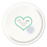 Bild von Asta Barrington Martini/green Tray Ø 31 - Jamida of Sweden