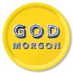 Bild von Asta Barrington God Morgon/yellow Tray Ø 39 - Jamida of Sweden