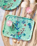 Bild von Emma J Shipley Seaforest/aqua Tray 43x33 - Jamida of Sweden